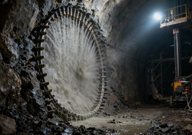 康马注浆管应用于采矿工程领域